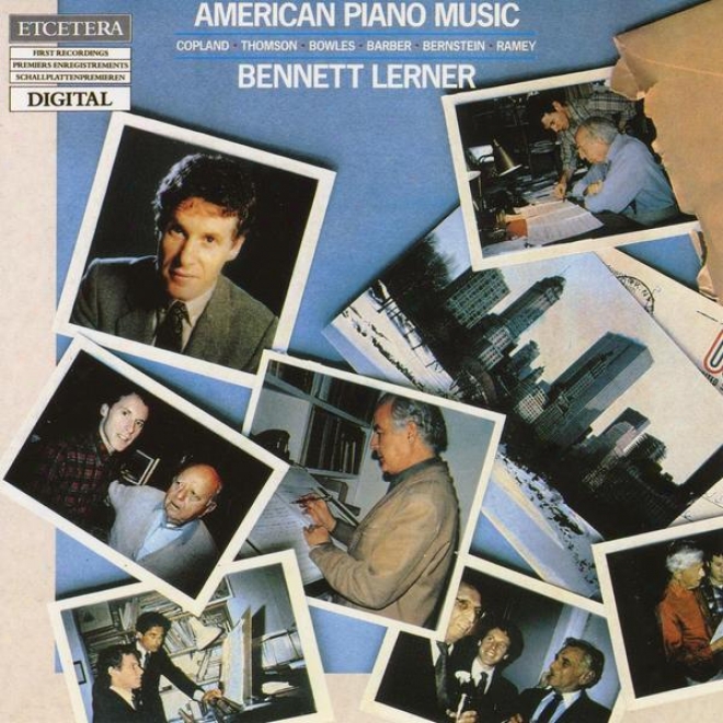 American Piano Music Vol I Of Ii, Copland, Thomson, Bowles, Barber, Bernstein, Ramey