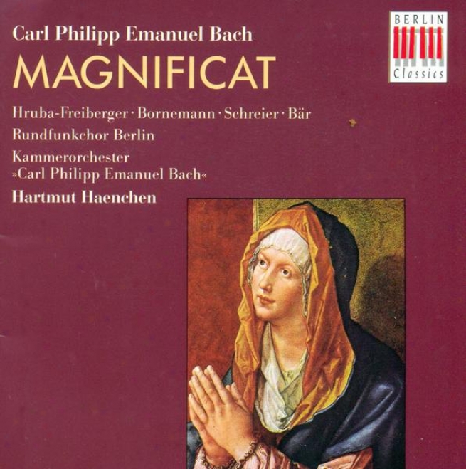 Bach, C.p.e: Sinfonia In G Major, Wq. 173 / Sinfonia InG  Major, Wq. 180 / Magnificat, Wq. 215 (haenchen)