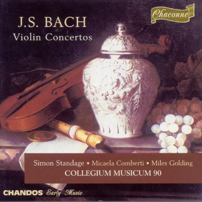 Bach, J.s.: Violin Concertos, Bwv 1041-1043 / Concerto For 3 Violins, Bwv 1064
