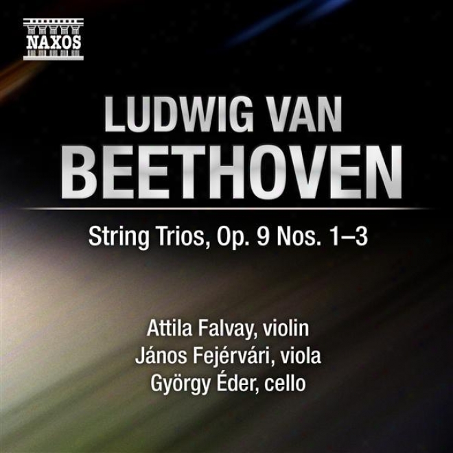 Beethoven, L. Van: String Trios (compete), Vol. 1 (falvay, Fejervari, Eder) - Op . 9