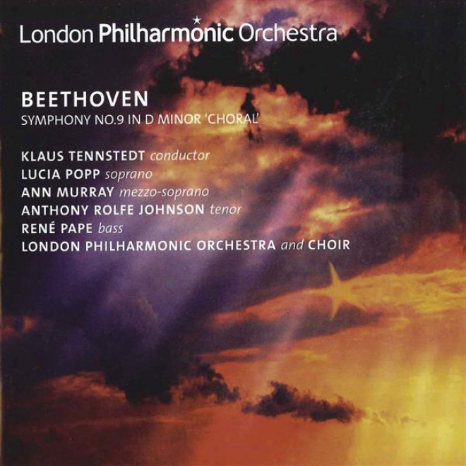 "beethoven, L. Van: Symphony No. 9, ""choral"" (popp, Murray, Rolfe-johnson, Pape, London Philharmonic Choir And Orchestra, Tennstedt"