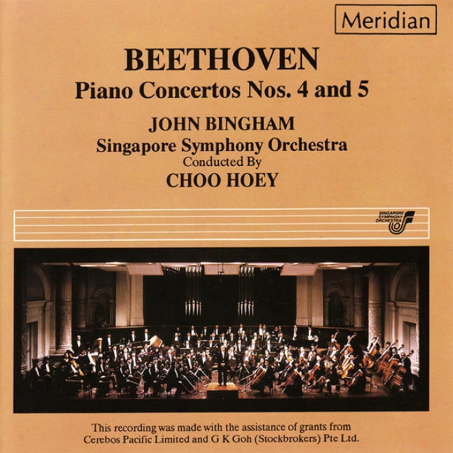 "beethoven: Piano Concerto's No. 4 In G Major, Op. 58 & No. 5 In E-flat Major, Op. 73, ""emporer"