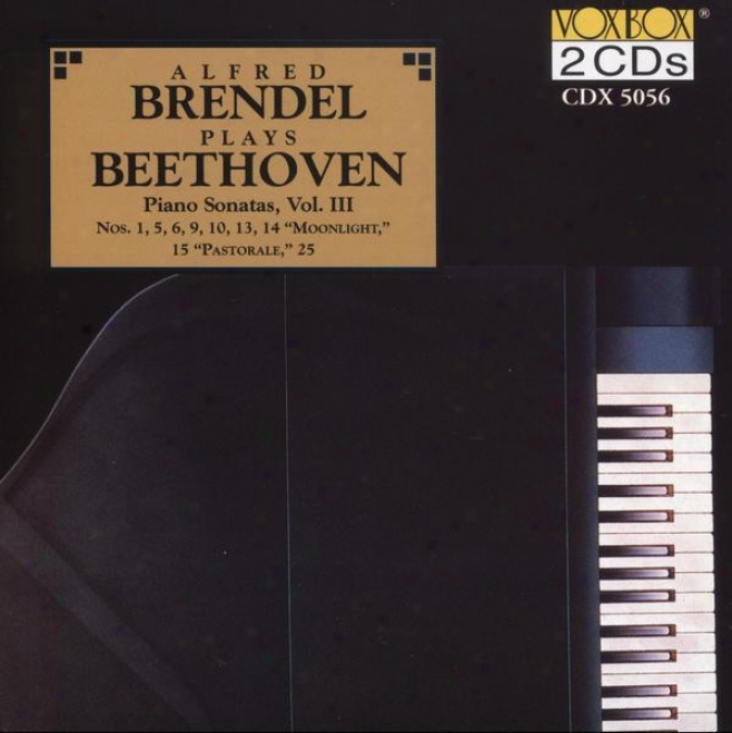 Beethoven: Piano Sonatas, Vol. 3 (nos. 1, 5, 6, 9, 10, 13-15, 25) (brendel)