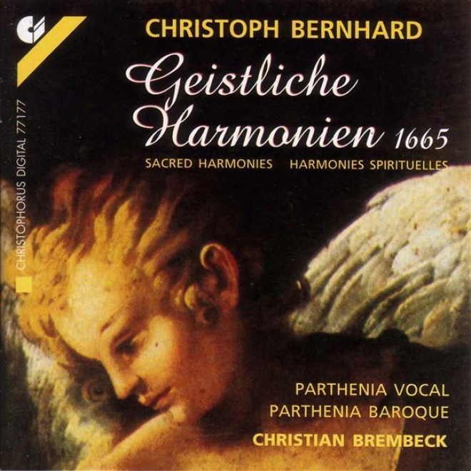 Bernhard, C.: Sacred Harmonies (parthenia Vocal, Parthenia Baroque, Brembeck)