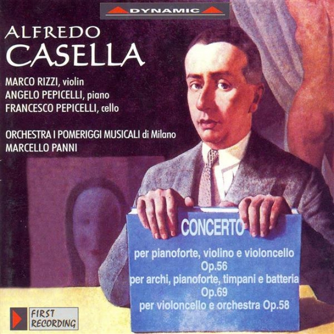 Casekla: Triple Concerto / Concerto For Piano, Timpani, Percussion And Strings / Cello Concerto