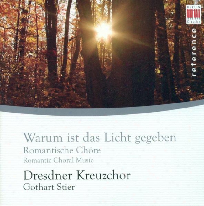 Choral Contrive: Dresden Chamber Choir - Reger, M. / Bruckner, A. / Mauersberger, R. / Kaminski, H. / Becker, A. / Brahms, J. / Sti