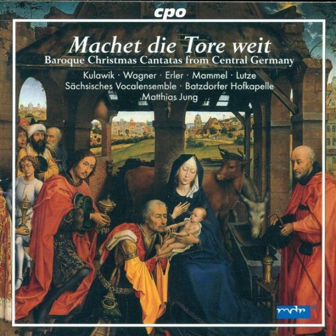 Christmas Barpque Cantatas (german) - Schelle, J. / Petritz, B. / Erlebach, P.h. / Jacobi, C.a. / Leibe, C. / Bessel, J.e.