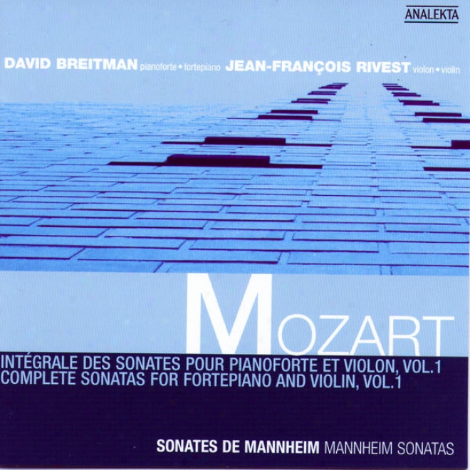 Perfect Sonatas For Fortepiano And Violin, Vol. 1: Mannheim Snatas (mozart)