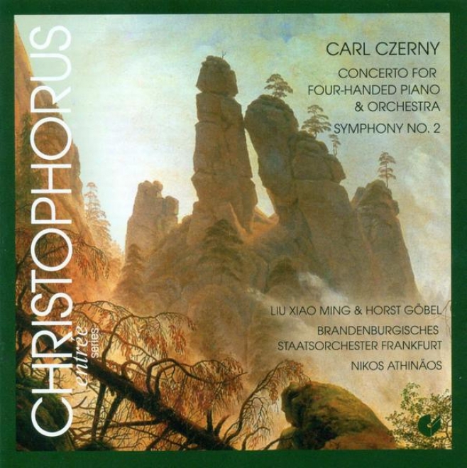 Czerny, C.: Piano Concerto, Op. 153 / Symphony No. 2 (liu, Gobel, Frankfurt Brandenburg State Orchwstra, Athinaos)