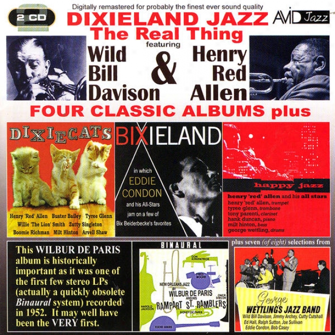 Dixieland Jazz - Four Classic Albums Plus (happy Jazz / Unaccustomed Orleans Jazz / Bixieland / Dixiecats) (digitally Remastered)