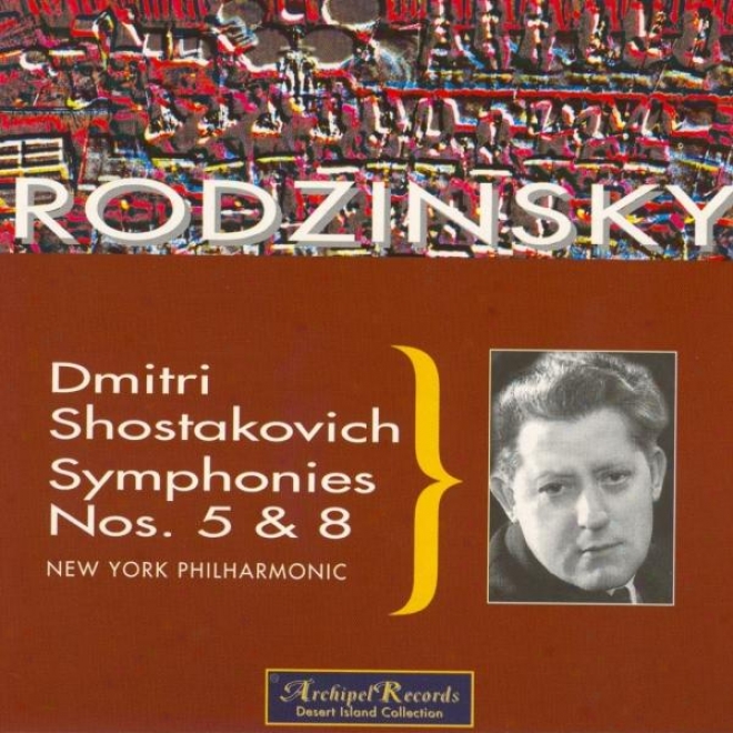 Dmtri Shoostakovich : Symphonies Nos. 5 & 8 - Tchaikovsky : Piano Concerto No.1 In B Flat Minor Op.23, Overture Solennelle 1812 Op.