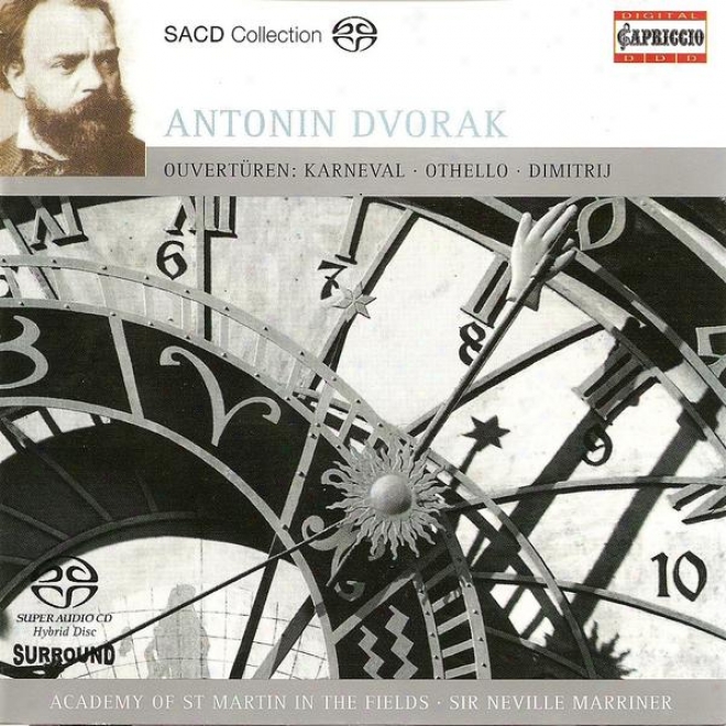 Dvorak, A.: Carnival / Othello / The Water Goblin / Overture To Dimitrij (academy Of St. Martin In The Fields, Marriner)