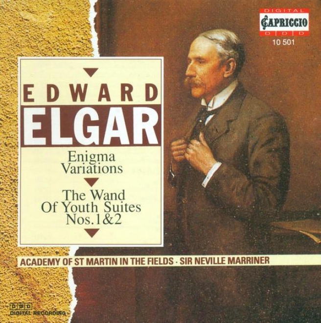 "elgar, E.: Variations On An Original Short dissertation, ""enigma"" / The Wand Of Youth Suites Nos. 1 And 2 (academy Of St. Martin In The Fields,"