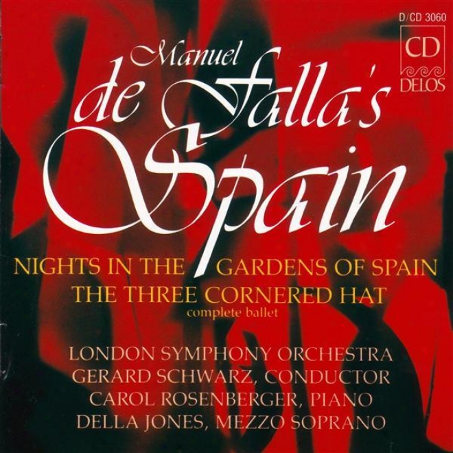 Falla, M.: Nights In The Garden Of Spain / The 3-cirnered Hat (de Falla's Spain) (schwarz)