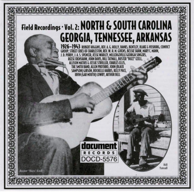 Opportunity Recordings Vol. 2: North & South Carolina, Georgia, Tennessee, Arkansas (1926-1943)
