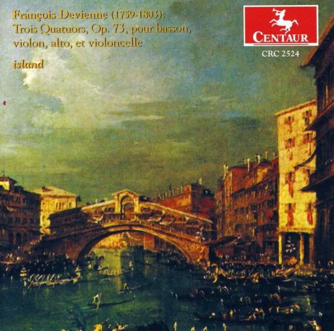 Francois Devienne: Trois Quatuors, Op.73, Pour Basson, Violon, Alto, Et Violoncelle