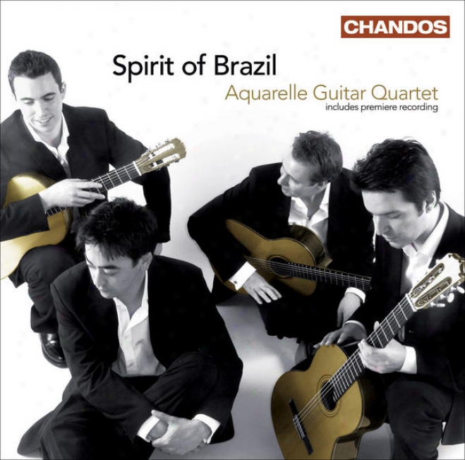 Guitar Quartets - Assad, C. / Dyens, R. / Bellinati, P. / Gismonti, E. / Villa-lobos, H. (spirit Of Brazil) (aquarelle Guitar Quar