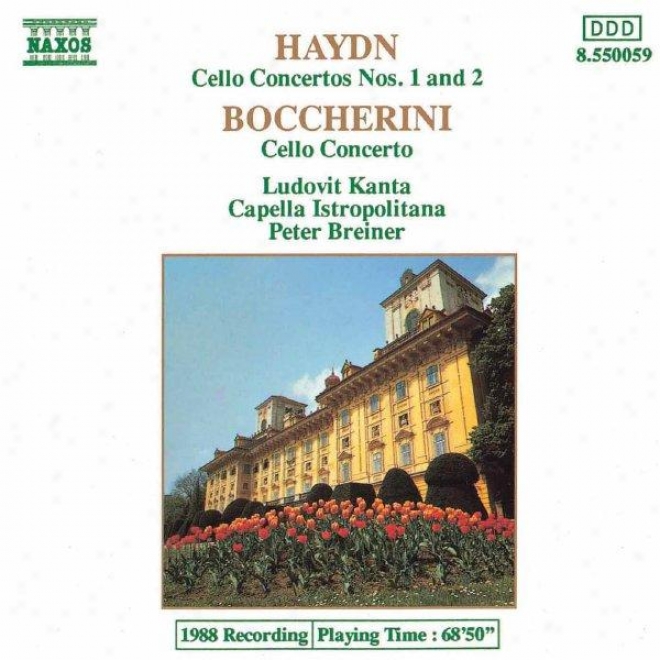 Haydn: Cello Concertos Nos 1 And 2 / Boccherini: Cello Concerto In B Flat aMjor