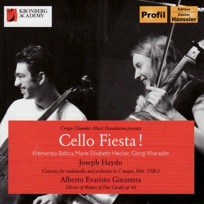 Haydn, J.: Cello Concerto In C Major / Ginastera, A.: Glossses Sobre Temes De Pau Casals (cello Fiesta)