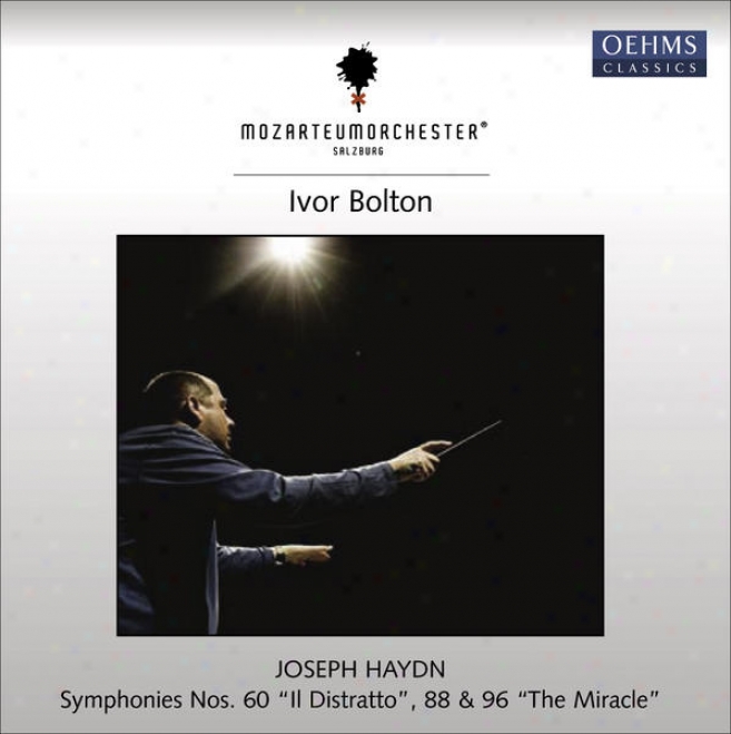 Haydn, J.: Symphonies Nos. 60, 88, 96 (salzburg Mozarteum Orchestra, Bolton)