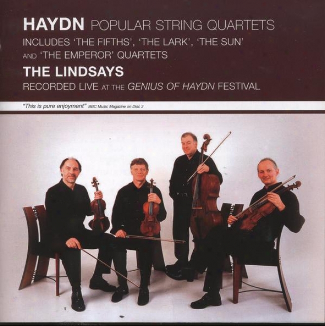 Haydn: Popular String Quarteta - Recorded Live At The Genius Of Haydn Feast