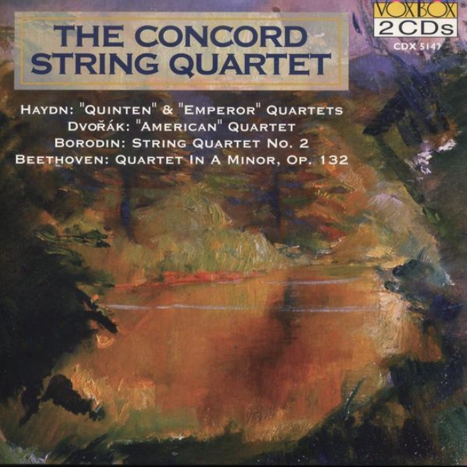 Haydn: String Quartet No. 62 / Beethoven: String Quartet No. 15 / Dvorak: String Quartt No. 12