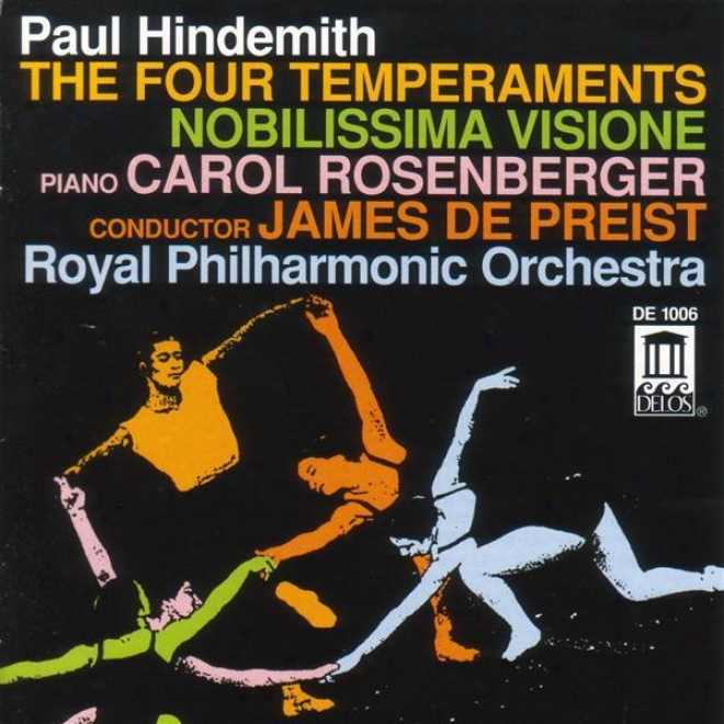 Hindemith, P.: 4 Temperaments (the) / Nobilissima Visione Suite (royal Philharmonic Orrchestra)