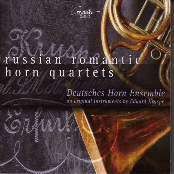 Horn Quartets - Aloys, L. / Rimsky-korsakov, N.a. / Homilius, F.c. / Tcherepnin, N. / Mitushin, A. (deutsches Hprn Ensemble)