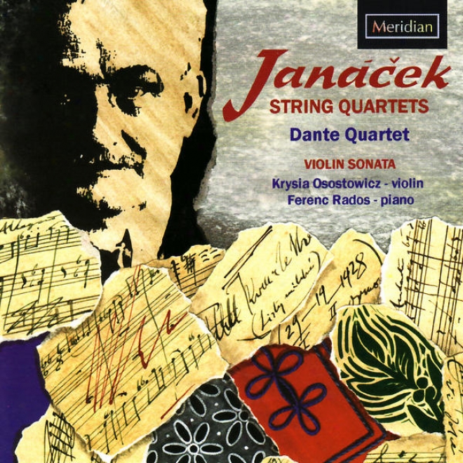 Janã¢ä�ek: String Quartet No. 1, Alleyro For Violin And Piano, Sonata For Violin And Piqno, String Quartet No. 2