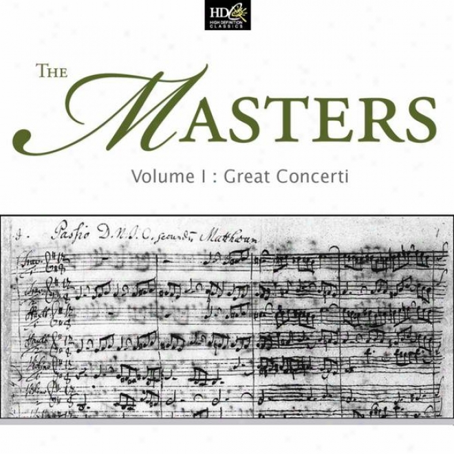 Joseph Haydn, Wolfgang Amadeus, Ludwig Van Beethovsn :the Masters Vol. 1 - Great Concerti ( Works For Sooo Instrument And Orchestr