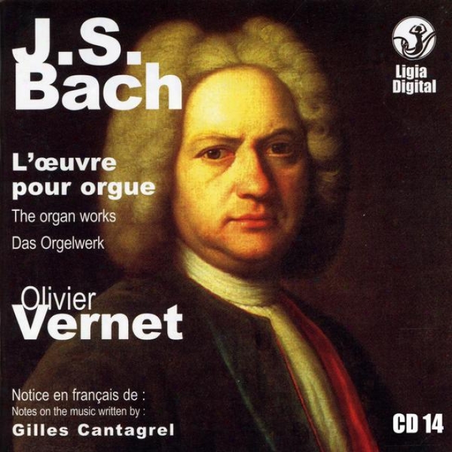 J.s. Bach The Orfan Works, Das Orgelwerk, L'oeuvre Pour Orgue, Vol 14 Of 15