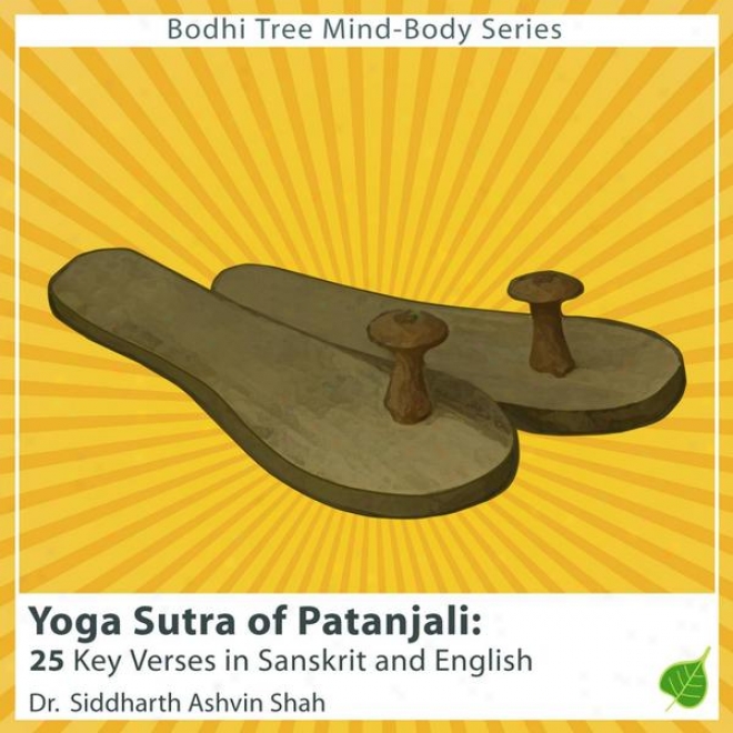 Learning The Yoga Sutra Of Patanjali: 25 Key Verses In Sanskrit & English Translation For Western Studentd