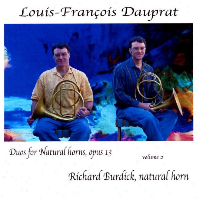 Louis-franã§pis Dauprat Grand Duets For Natural Horns In Eb, Opus 13 Volume 2
