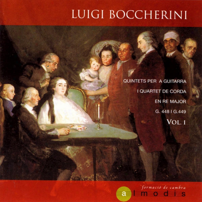 Luigi Boccherini: Quintets Per A Guitarra De Corda En Re Maj0r G.448, G.449