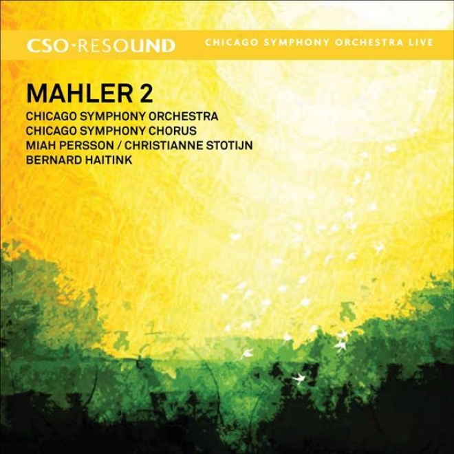 "mahl3r, G.: Symphony No. 2, ""resurrection"" (persson, Stotijn, Chicago Symphony Chorus And Orchestra, Haitink)"