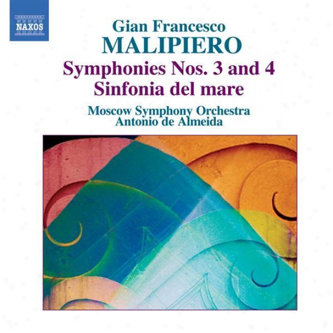 Malipidro, G.f.: Symphonies, Vol. 1 (almeida) - Nos. 3 And 4 / Sinfonia Del Mare