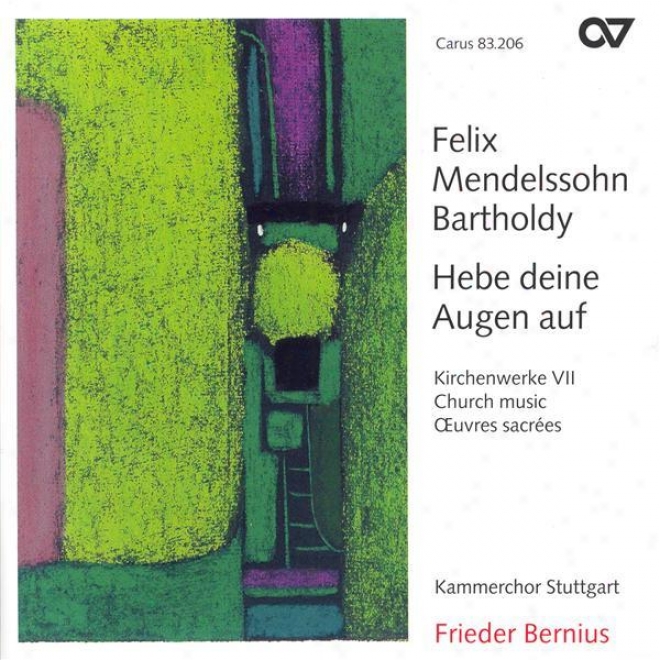 Mendelssohn, Felix: Church Music, Vol. 7 - 2 Sacred Choduses / 3 Motets / Herr, Sei Gnadig / Trauer-gesang / Te Deum (stuttgart Ch