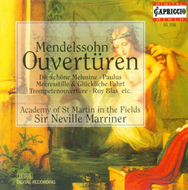 Mendelssohn, Felix: Overtures (academy Of St. Martin In The Fields, Marriner)