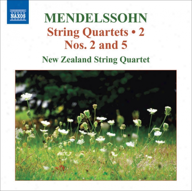 Mendelssohn, Felix: String Quartets, Vol. 2 (new Zealand Nerve Quartet) - String Quartets Nos. 2, 5 / Capriccio / Fugue