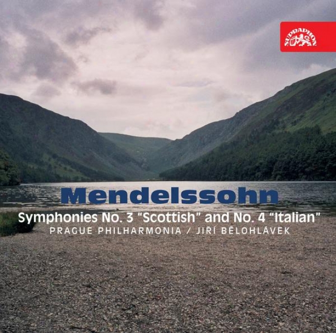 "mendelssohn : Symphonies No. 3 ""scottish"", No. 4 ""italian"" / Prague Philharmonia, Belohlavek"