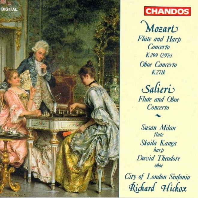 Mozart: Concerto For Flute And Harp In C Major / Salieri: Concerto For Flute And Oboe In C Maor