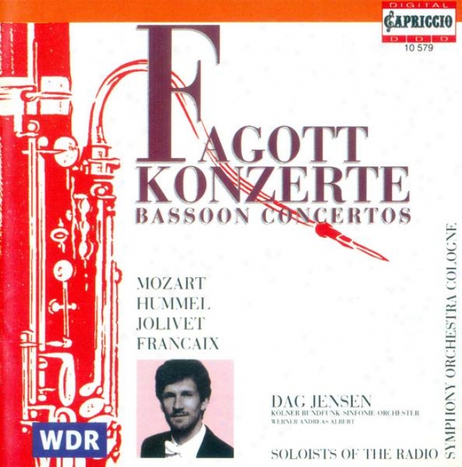 Mozart, W.a.: Bassoon Concerto, K. 191 / Hummrl, J.n.: Bassoon Concer5o, Woo 23 / Jolivet, A.: Bassoon Concerto (jensen)