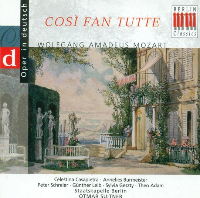 Mozart, W.a.: Cosi Fan Tutte [opera] (highlights) (sung In German) (suitner)