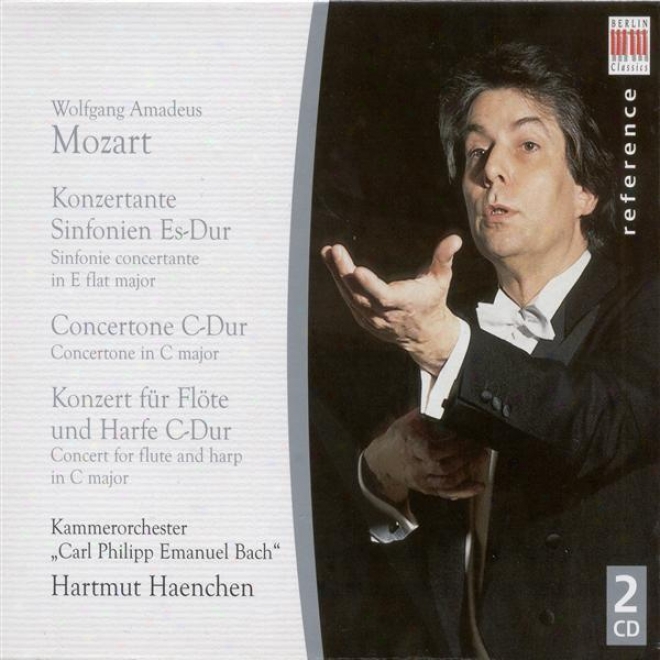 Mozart, W.a.: Sinfonia Concertantes, K. 297b And 364 / Concerto For Flute And Harp / oCncertone, K. 190 (c.p.e. Bach Chamber Orche
