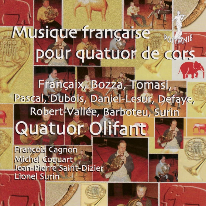 Musique Franã§ais Pour Quatuor De Cors - Dbuois, Franã§aix, Robert-vallã©e, Bozza, Daniel, Lesur, Etc.
