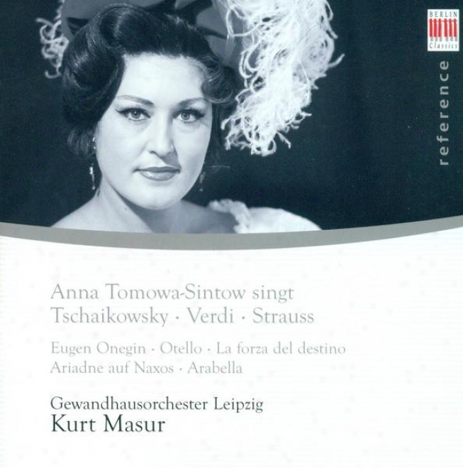 Opera Arias (soprano): Tomowa-sintow, Anna - Tchaikovsky, P.i. / Verdi, G. / Strauss, R.