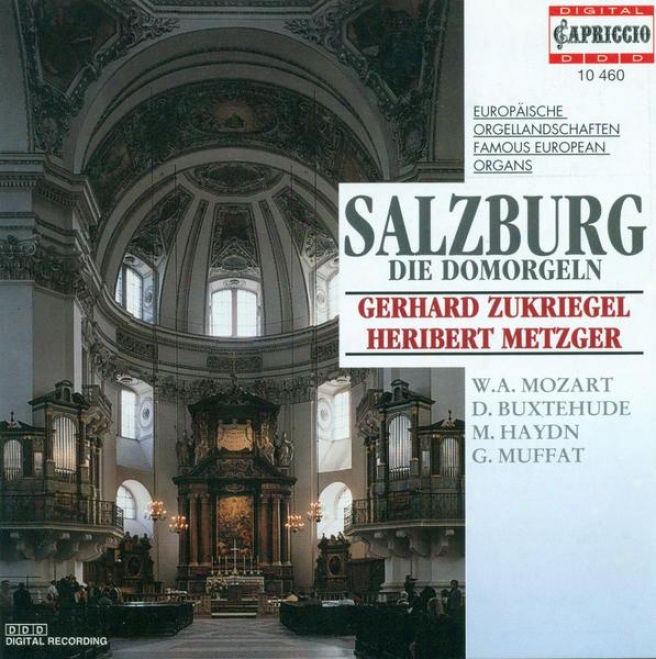 Organ Recital: Metzger, Heribert / Zukriegel, Gerhard - Buxtehude, D. / Bruna, P. / Piazza, G. / Muffat, G . / Haydn, M. / Eberlin,
