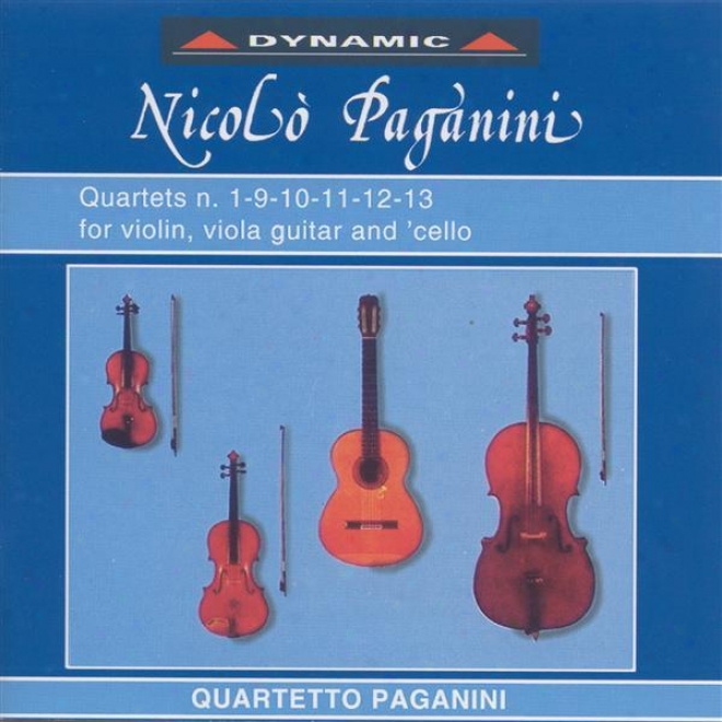 Paganini, N.: 15 Quarfets Conducive to Strings And Guitar (the), Vol. 1 (paganini Quartet)