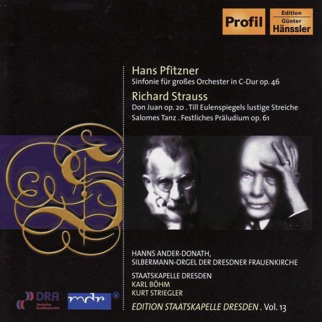 Pfitzner: Symphony In C / Strauss, Richard: Don Juan / Till Eulenspiegel's Merry Pranks