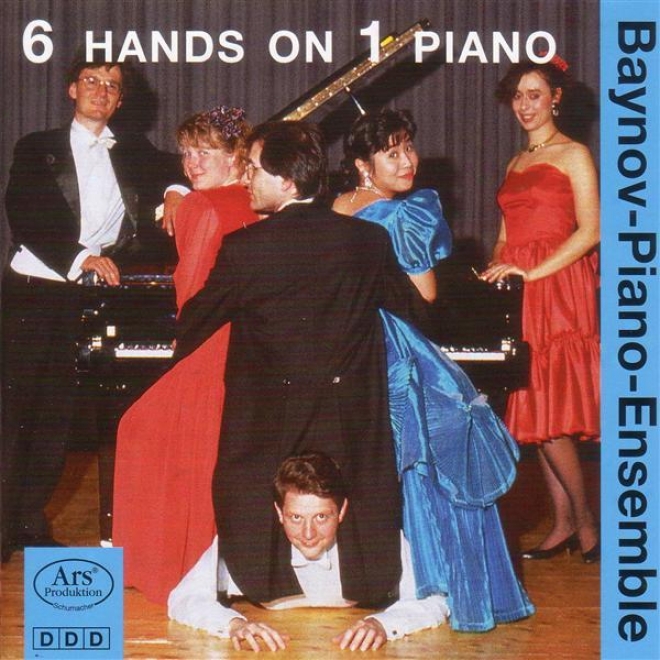 Piano Ensembles - Boutry, R. / Hirtler, F. / Vladigerov, P. / Wanek, F. / Bac,h W.f.e.  (baynov Piano Ensemble) (6 Hands On 1 Pian